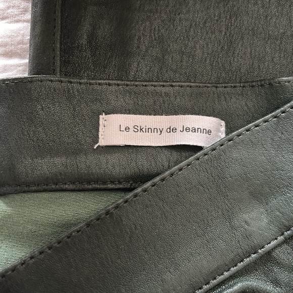 FRAME Leather Pants - Picture 4 of 15